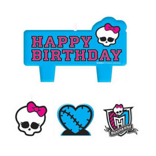 Monster High Candle Set - Click Image to Close